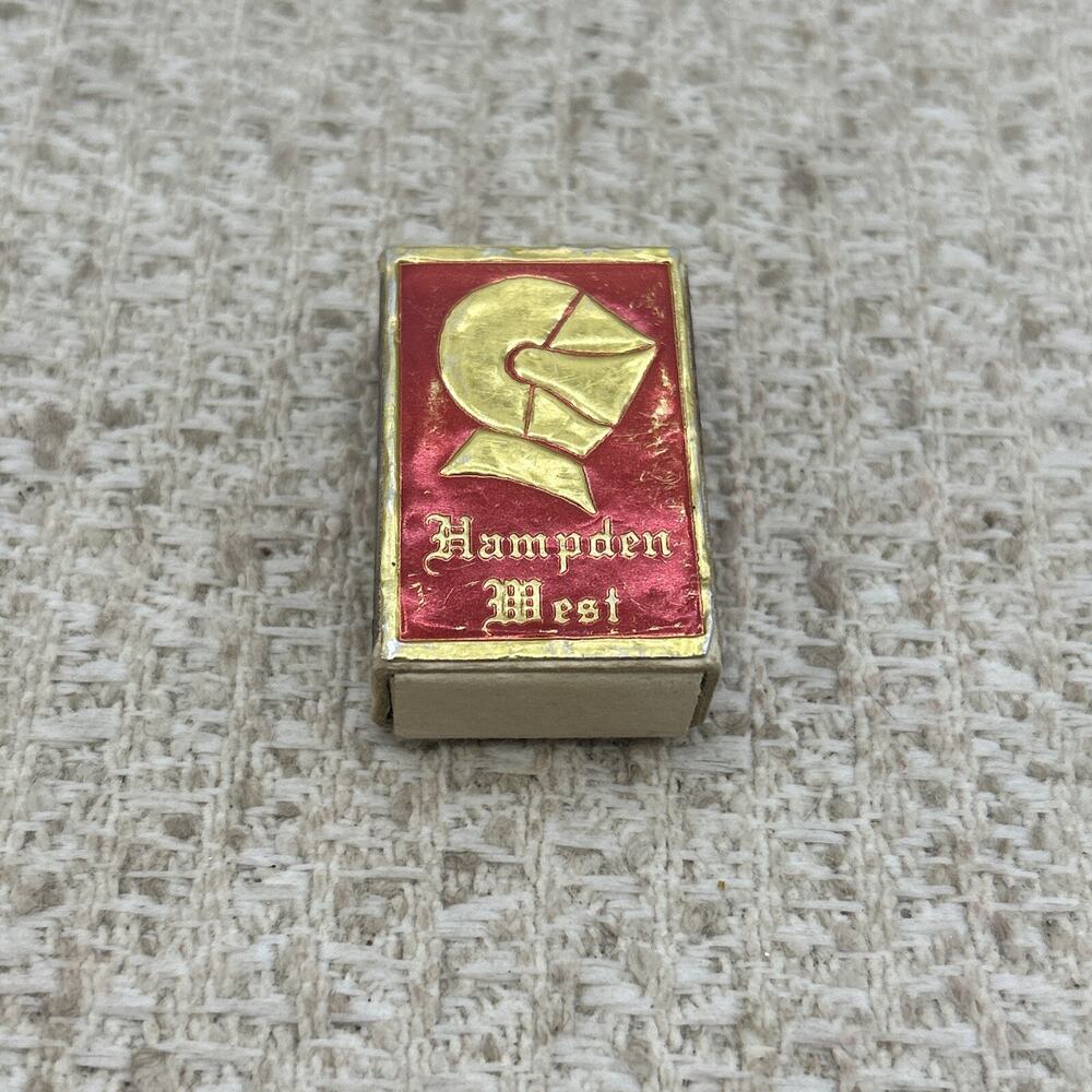 Vintage Hampden West Restaurant Matchbox Englewood CO Advertising Matchbook